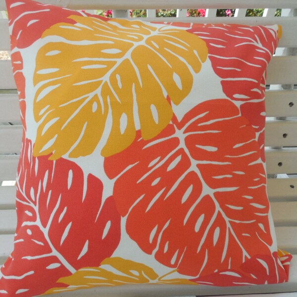 Yellow Orange Pillow Etsy