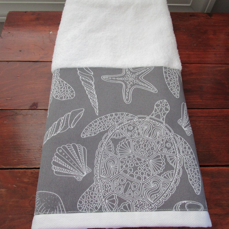 Sea Turtle Towel Etsy