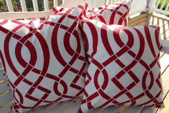 outdoor valentine pillows