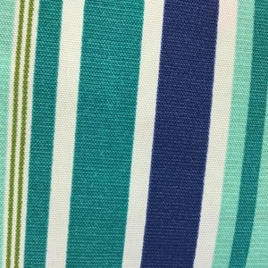 Stripe Blue Outdoor Pillow Cover Decorative Patio Porch Throw Toss Pillow Deck Chair
