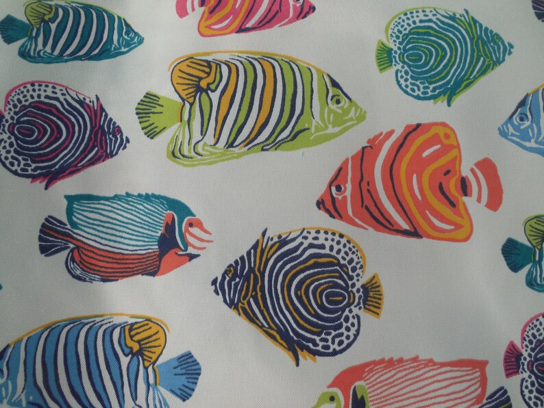 Fish Outdoor Pillow Cover Beach Patio Porch Decorative Accent Etsy