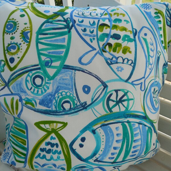 Outdoor Pillow Cover Etsy