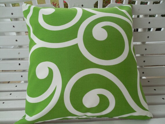 Christmas Outdoor Pillow Cover Green Patio Porch Holiday Etsy