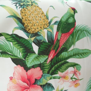 OUTDOOR Tropical Pillow Cover Patio Porch Decorative Accent Throw TOSS Pillow Palm Floral Pineapple Green Gold Coral Pink Coral
