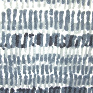 OUTDOOR Blue Gray Pillow Cover Patio Porch Decorative Accent Thros TOSS Deck Chair Cushion Abstract Blue Gray Stripe