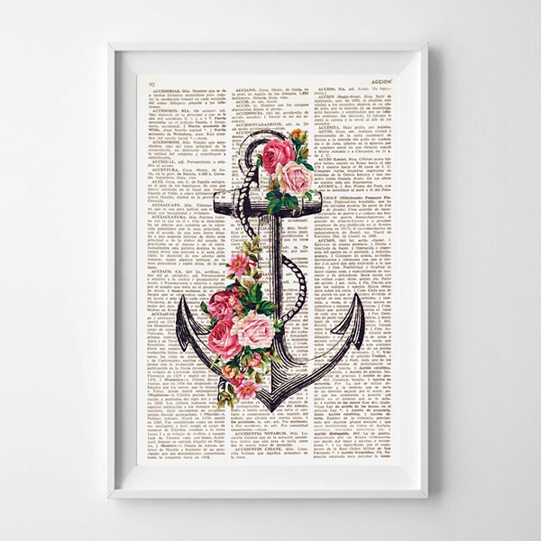 Anchor Wall Hanging Etsy