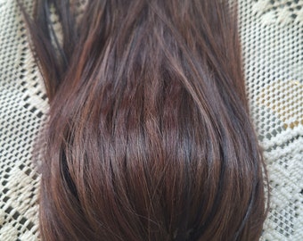 Factory reroot cabello alpaca negro castaño blythe neo reroot cuero cabelludo blanco