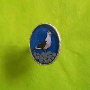 Seagull ring