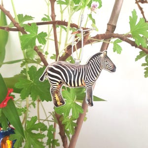 シマウマの装飾