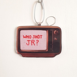 Personalised retro TV decoration