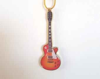 Electric guitar decoration
