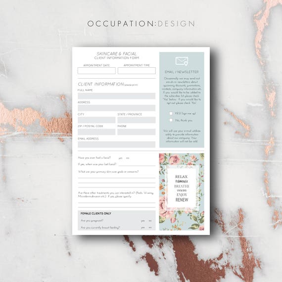 Hair Salon Chemical Service Waiver Fill Online Printable