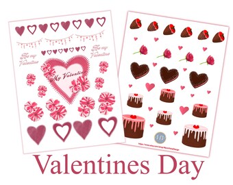 Gelukkige Valentijnsdag Stickers