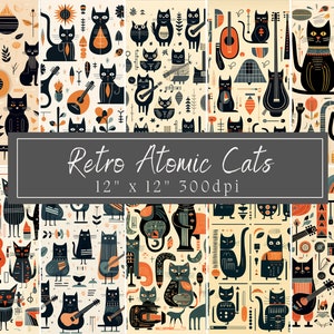 Retro Atomic Cats med instrument SUPERPACK Digital nedladdning