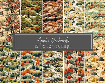 Appelboomgaarden patronen digitale download