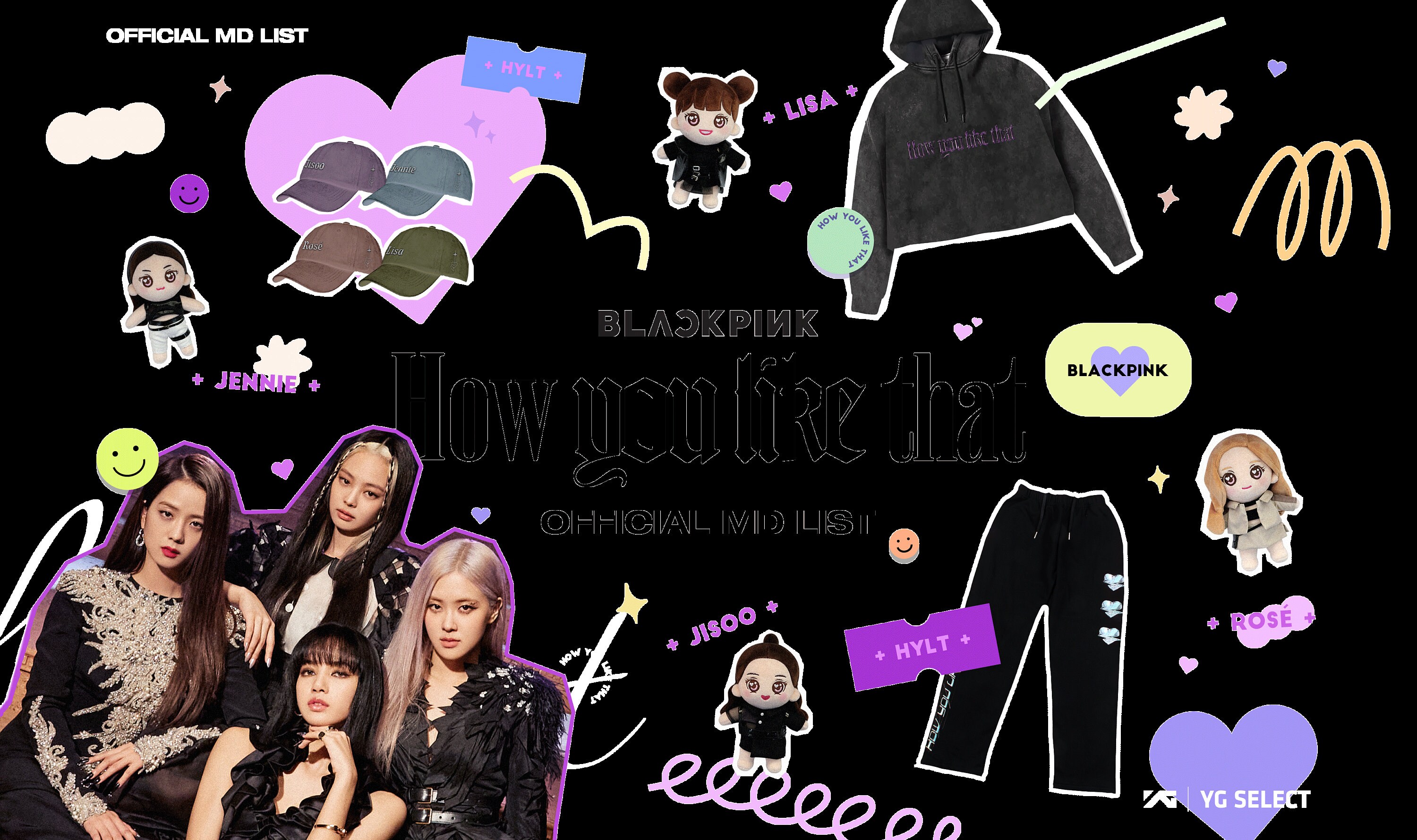 BLACKPINK Plush Doll BLACKPINK Official Merchandise Etsy