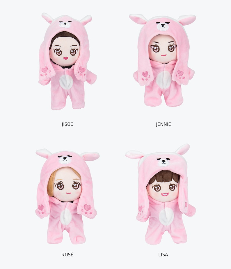 BLACKPINK Plush Doll BLACKPINK Official Merchandise Etsy