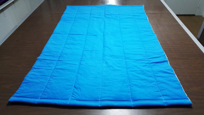 READY TO SHIP Quilted Throw size 40\u201d x 63\u201d Item # 153