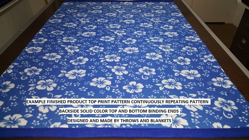 MADE TO ORDER Extra Large Throw size 56 x 86 Item # 472