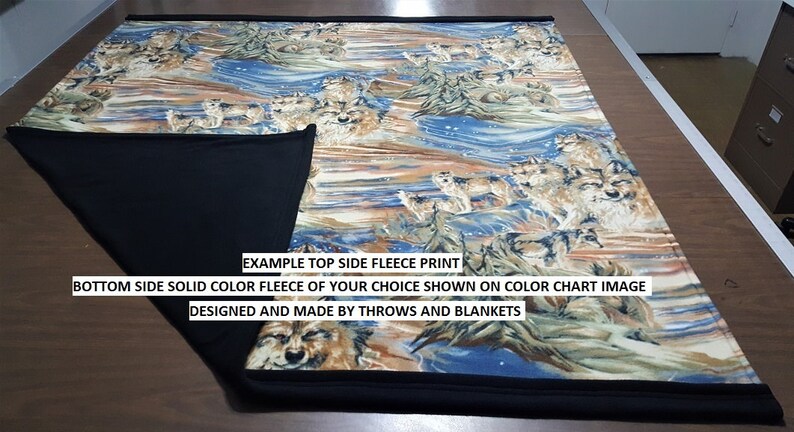 MADE TO ORDER Extra Large Throw sizes 56 x 62 or 56 x 86 Item # 354