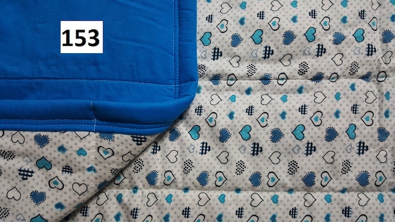 READY TO SHIP Quilted Throw size 40\u201d x 63\u201d Item # 153