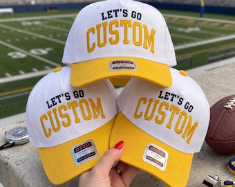Let's Go Personalized Mascot Embroidery Design, Custom Team Name Embroidery File, School Spirit Game Day, Sports Fan Digital Download