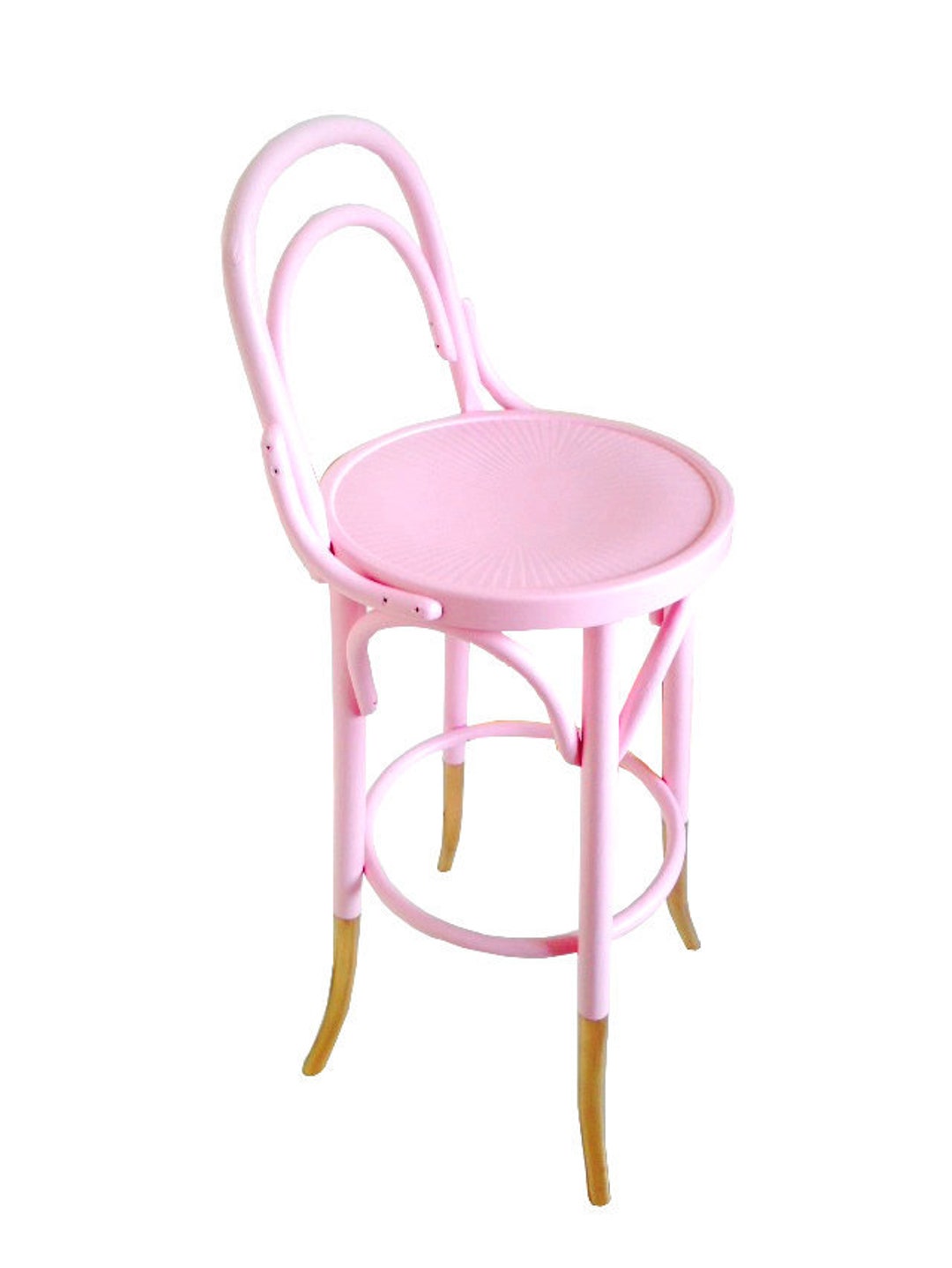 Bar Stool With Back Vintage Bar Stool Recycled Etsy