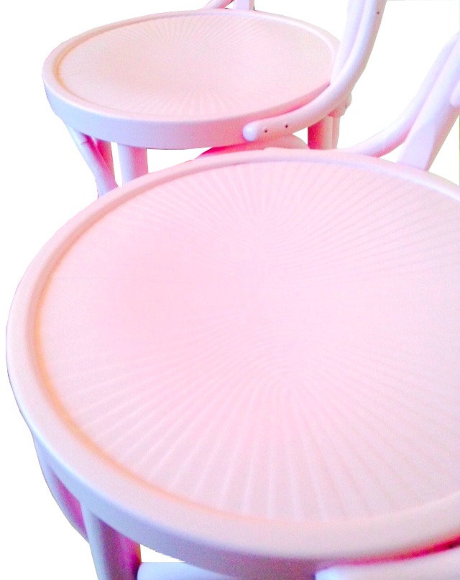 Stools Bar Stools High Stools With Back Bentwood Recycled PINK