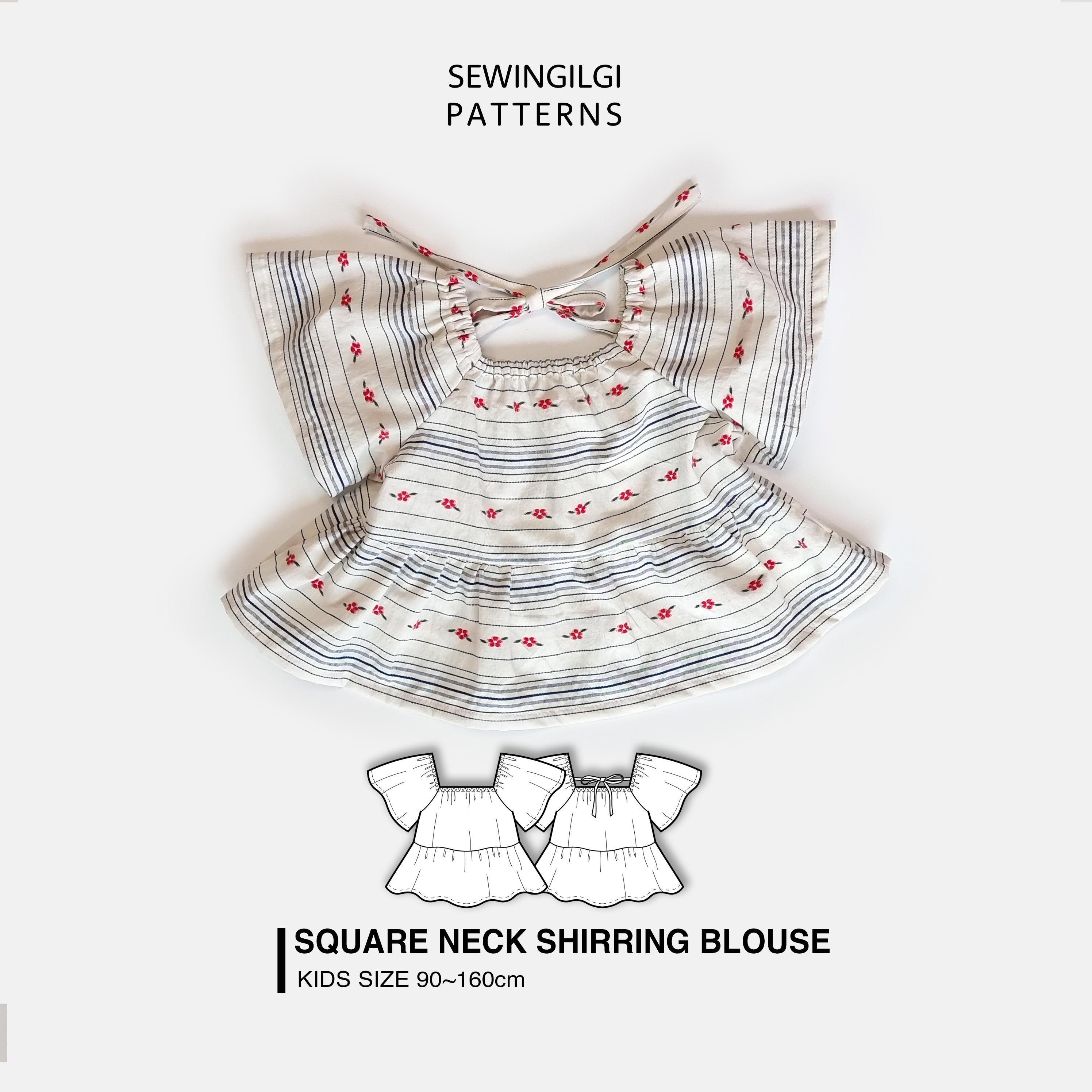 Shirring Blouse - Etsy