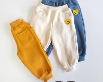 Kids Basic Jogger Pants Sewing Pattern PDF, Sweatpants, Elastic Waist, Unisex, Digital Download