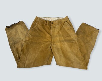 Waxed Canvas Pants - Etsy