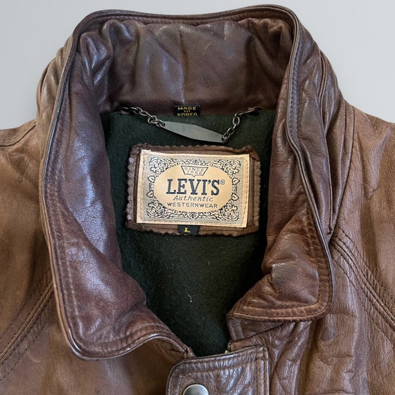 90'S Vintage Levi's Cotton Jacket, Men's Size Medium cotton gray type Vintage Second Hand