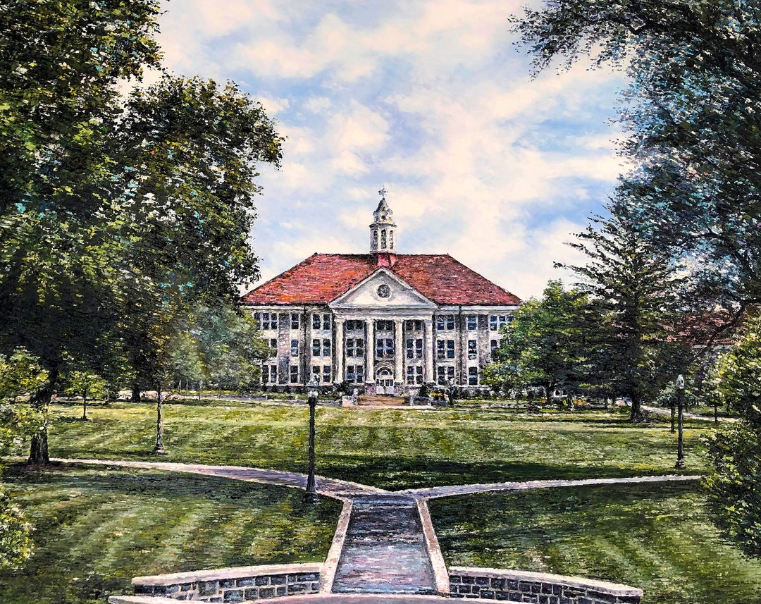 James Madison University Print JMU Print Wilson Hallspringtime on the