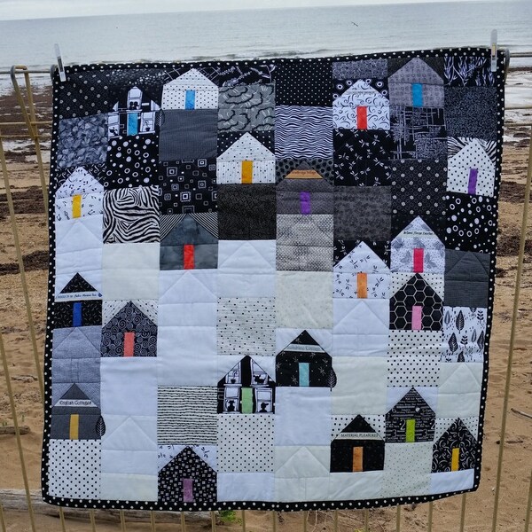 Winterland Huts Quilt