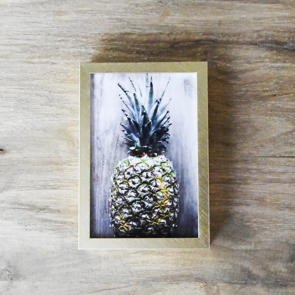 Pineapple Art/Minimalist Art/Foodie Photo/Printable Download/4x6 5x7 8x10 11x14 12x16/Color Photography/Printable Art