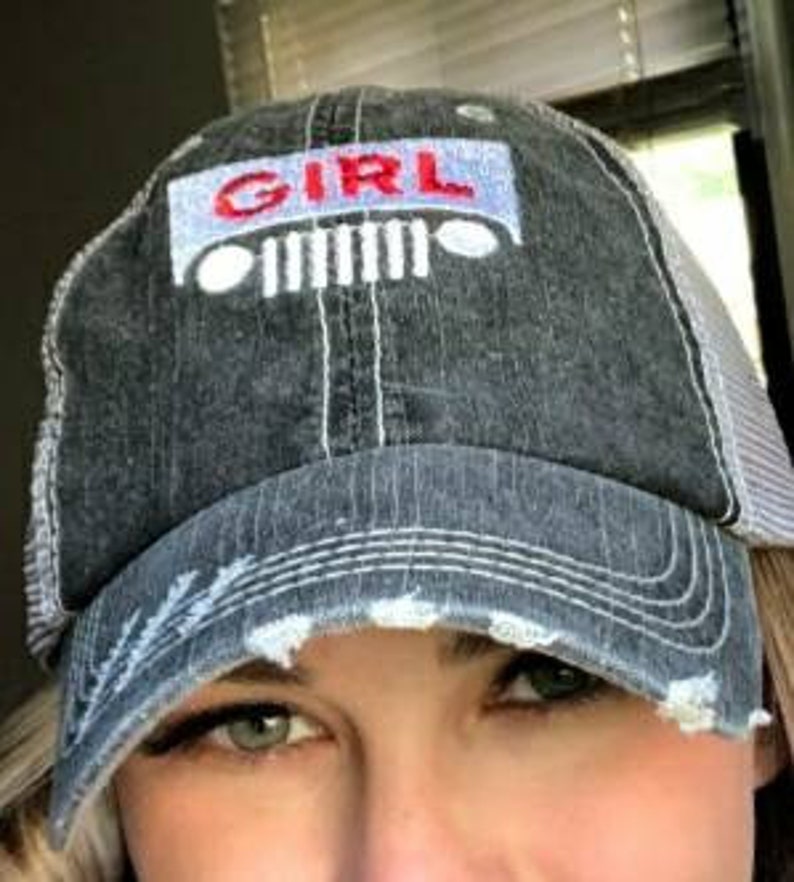 Jeep hat Jeep gift distressed trucker hat 4x4, Jeep trucker hat Jeep girl Jeep trucker hat