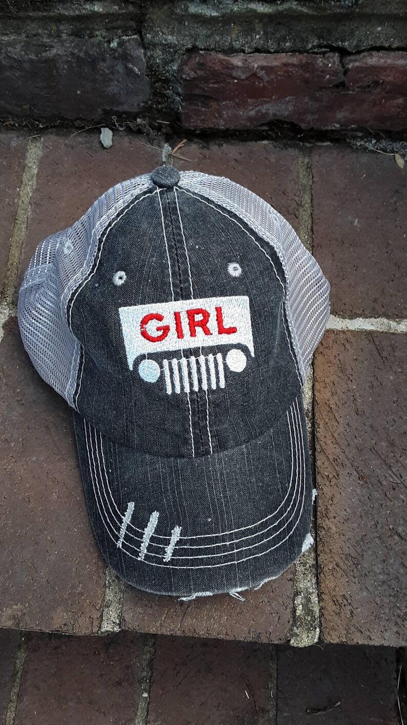 Jeep hat Jeep gift distressed trucker hat 4x4, Jeep trucker hat Jeep girl Jeep trucker hat
