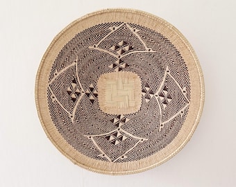 Zimbabwe Binga Designer, Wall Basket L Handcrafts Zimbabwe P/L
