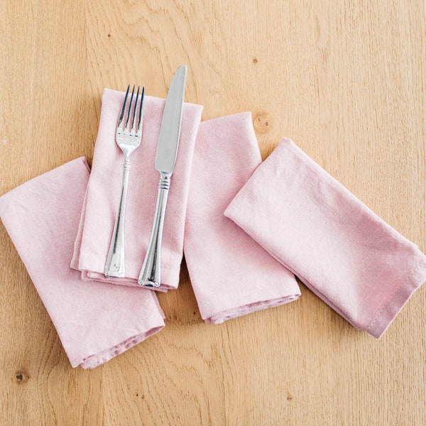 Blush Napkins Etsy