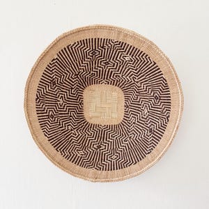 Cesta Hwange de 17" // Cesta Binga de pared de Zimbabwe // #H145