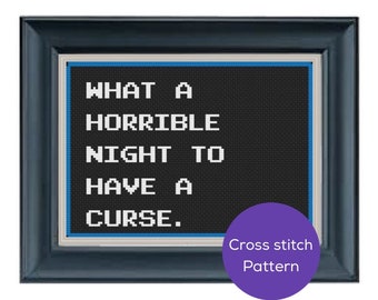 Curse Cross-Stitch Pattern