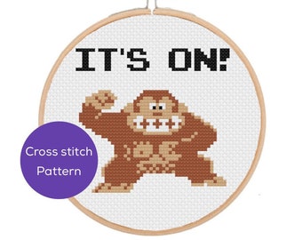 Está en patrón de punto de cruz