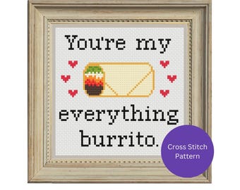 Everything Burrito-kruissteekpatroon