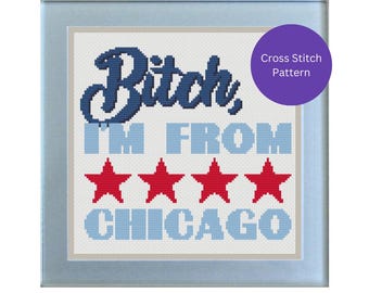 Van kruissteekpatroon Chicago
