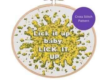 Lick It Up-kruissteekpatroon