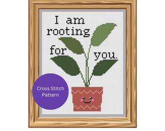 Rooting for You kruissteekpatroon