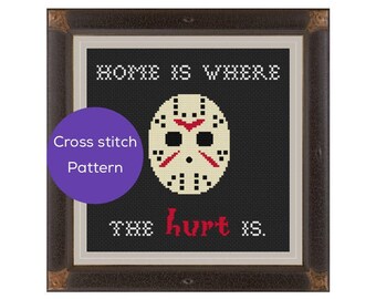 Home is Where the Hurt is Cross Stitch Pattern