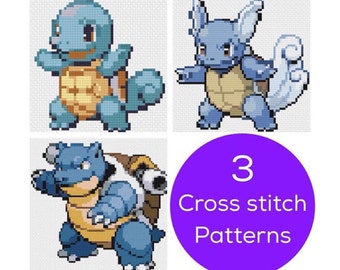 Starter #007-009 Cross Stitch Patterns