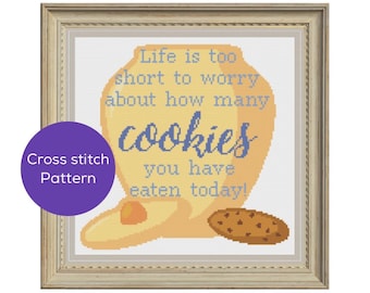 Cookies Cross Stitch Pattern