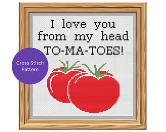 To-Ma-Toes-kruissteekpatroon
